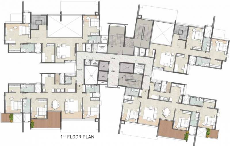 Images for Cluster Plan of Kalpataru Jade Residences F