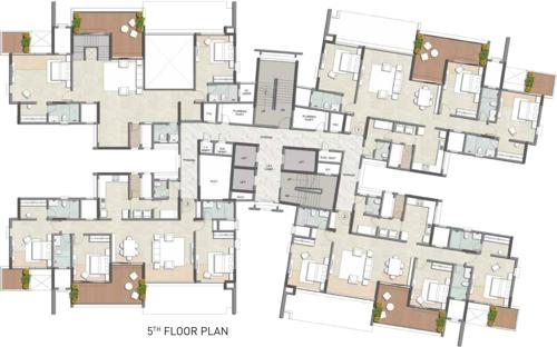Images for Cluster Plan of Kalpataru Jade Residences F