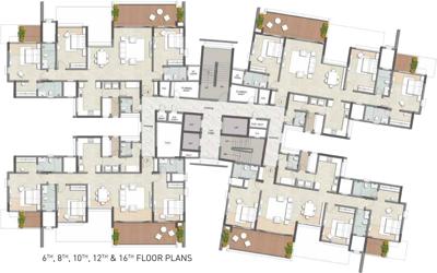 Images for Cluster Plan of Kalpataru Jade Residences F