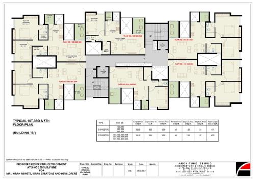  kiran-shubhamkaroti-b Kiran Shubhamkaroti Building B Cluster Plan