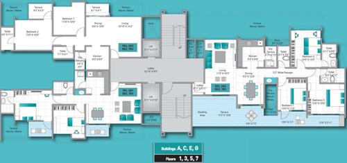 Images for Cluster Plan of Anshul Casa G Building