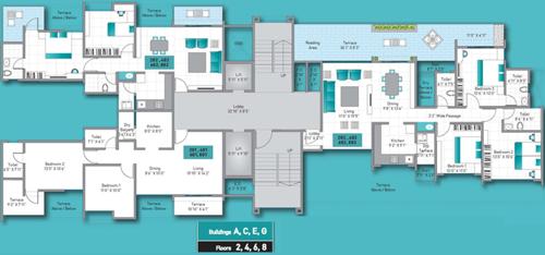 Images for Cluster Plan of Anshul Casa G Building
