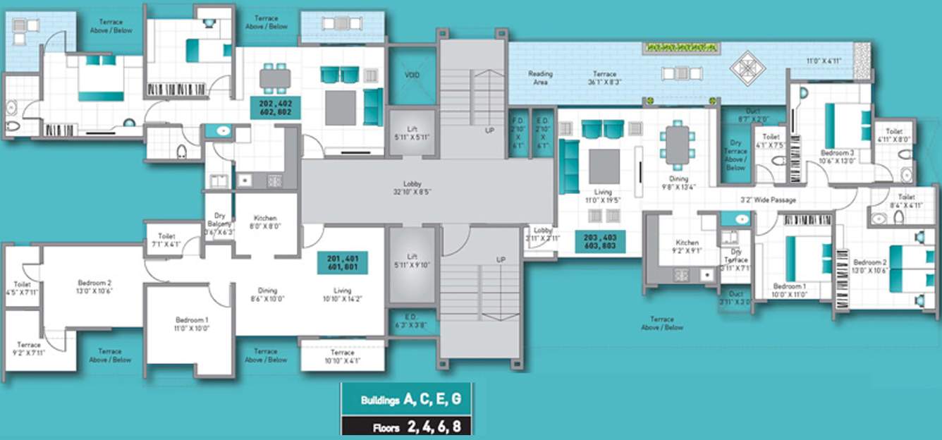 Images for Cluster Plan of Anshul Casa G Building