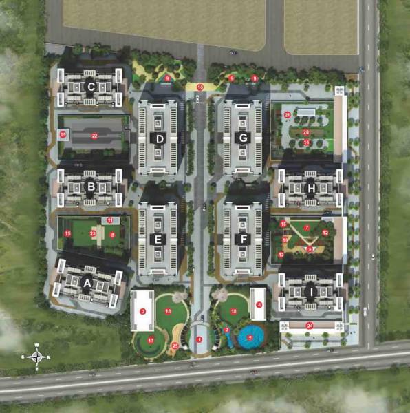 Images for Layout Plan of Anshul Kanvas A And E Building