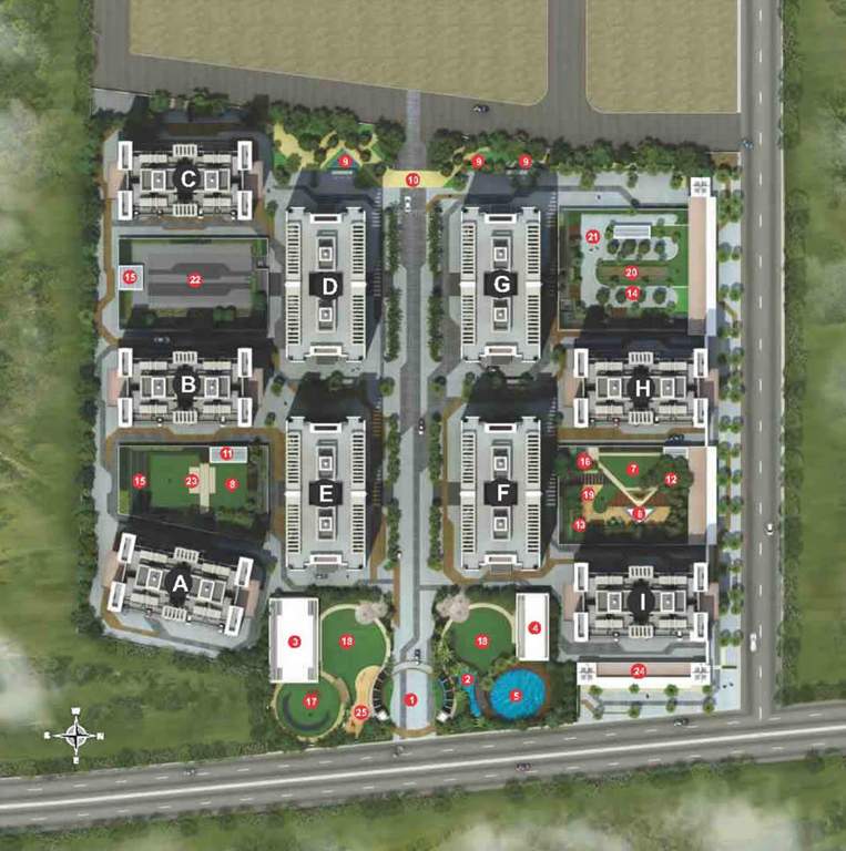 Images for Layout Plan of Anshul Kanvas A And E Building