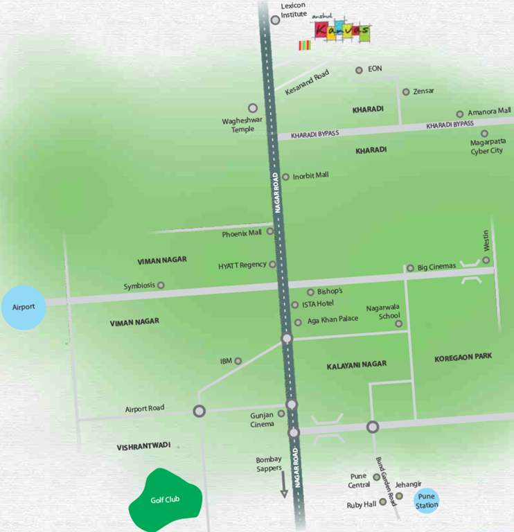 Images for Location Plan of Anshul Kanvas A And E Building