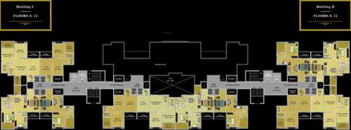 Images for Cluster Plan of Anshul Kosmas C And D Building