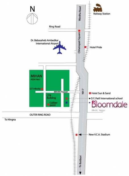 Images for Location Plan of Mahindra Bloomdale Duplex Home 4