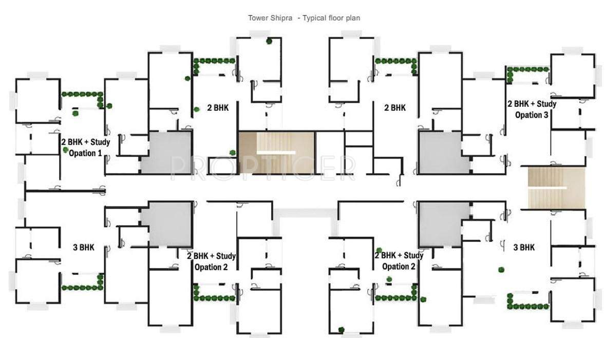 prakriti Images for Cluster Plan of Godrej Prakriti