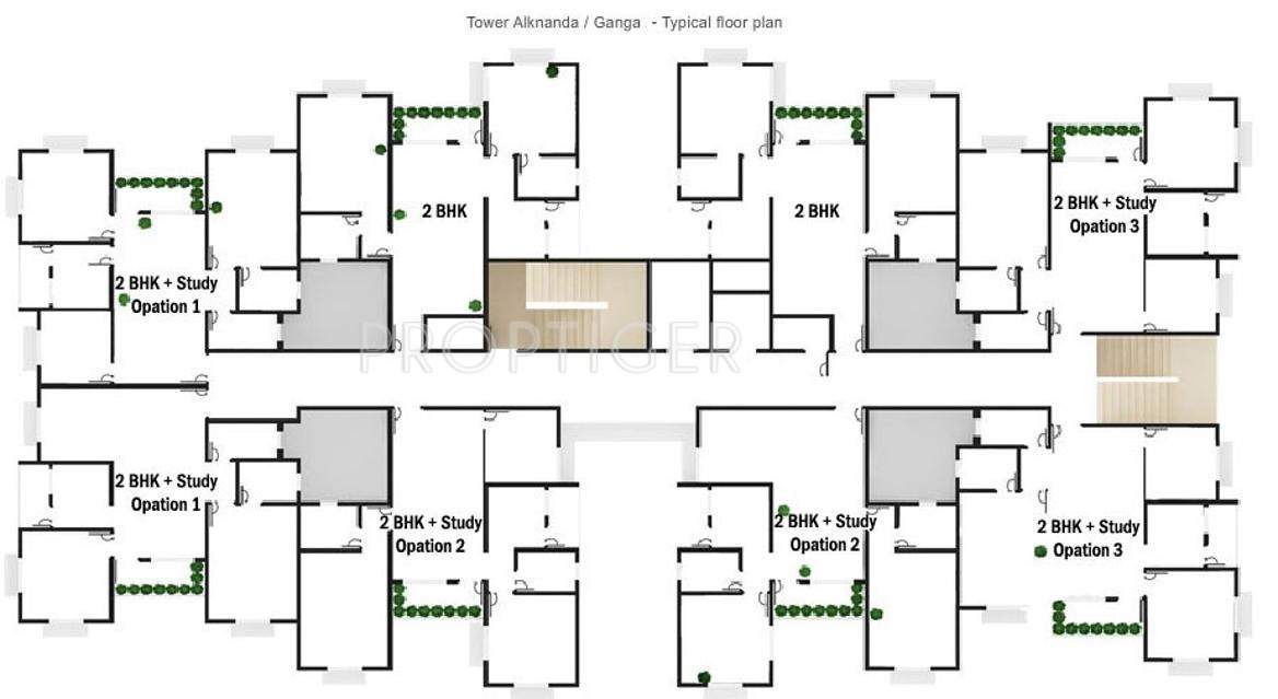 prakriti Images for Cluster Plan of Godrej Prakriti