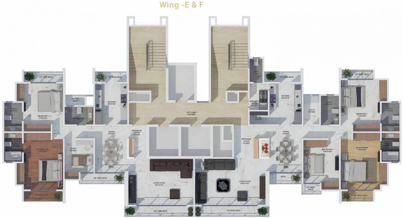 Images for Cluster Plan of Sheth Sheth Avalon Phase 1
