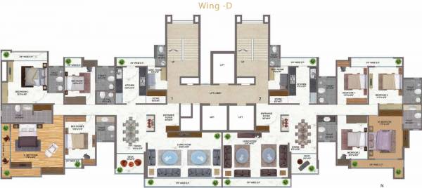 Images for Cluster Plan of Sheth Sheth Avalon Phase 1