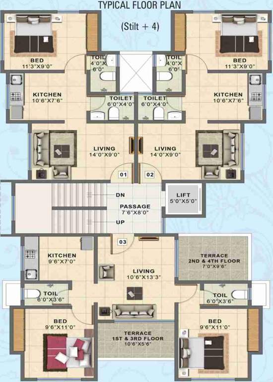 Images for Cluster Plan of Aadharshila Aadharshila Sapphire