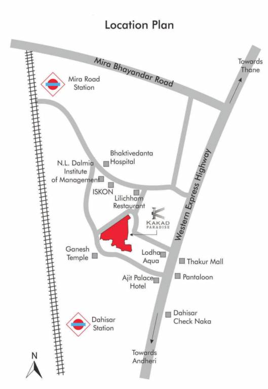  paradise Location Plan