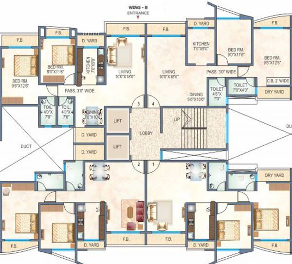 Images for Cluster Plan of Unique Skyline II
