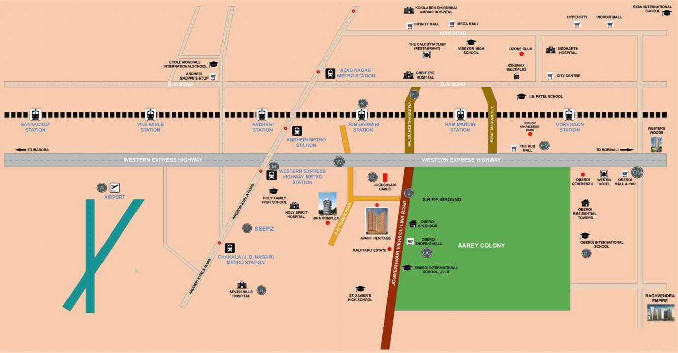 heritage i Location Plan