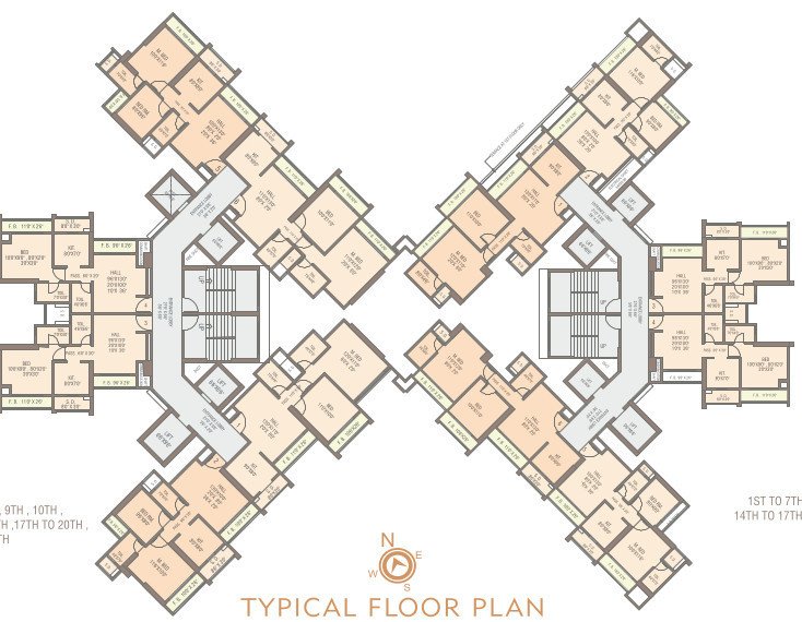  bhoomi lawns phase ii A2 Cluster Plan