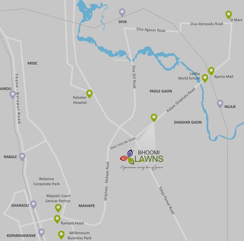 Images for Location Plan of Gajra Bhoomi Lawns Phase II