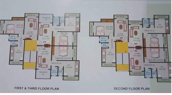  yashwant heights c wing Yashwant Heights C Wing Cluster Plan