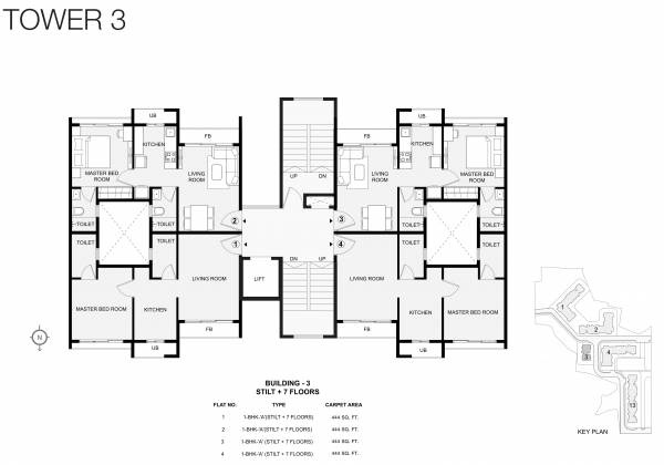  vihaa-phase-2 Building No 3 Cluster Plan