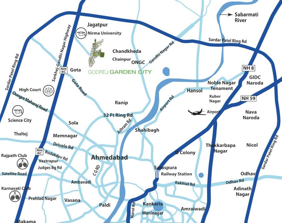  garden city pinecrest Location Plan