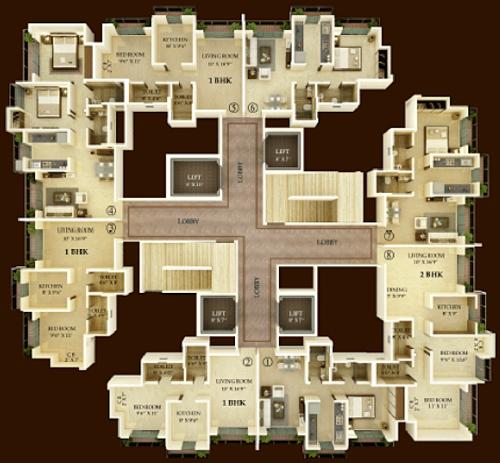  vistas-bldg-no-4 Images for Cluster Plan of Unique Vistas Bldg No 4