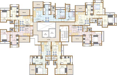 Images for Cluster Plan of Charms Paradise C Wing