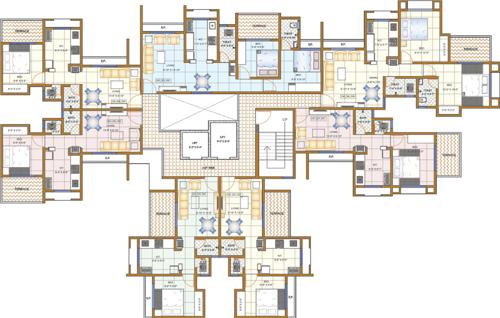 Images for Cluster Plan of Charms Paradise C Wing