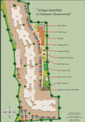  hubtown-greenwoods-b-wing Layout Plan