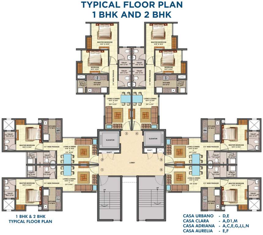 Images for Cluster Plan of Lodha Palava Codename Riverside