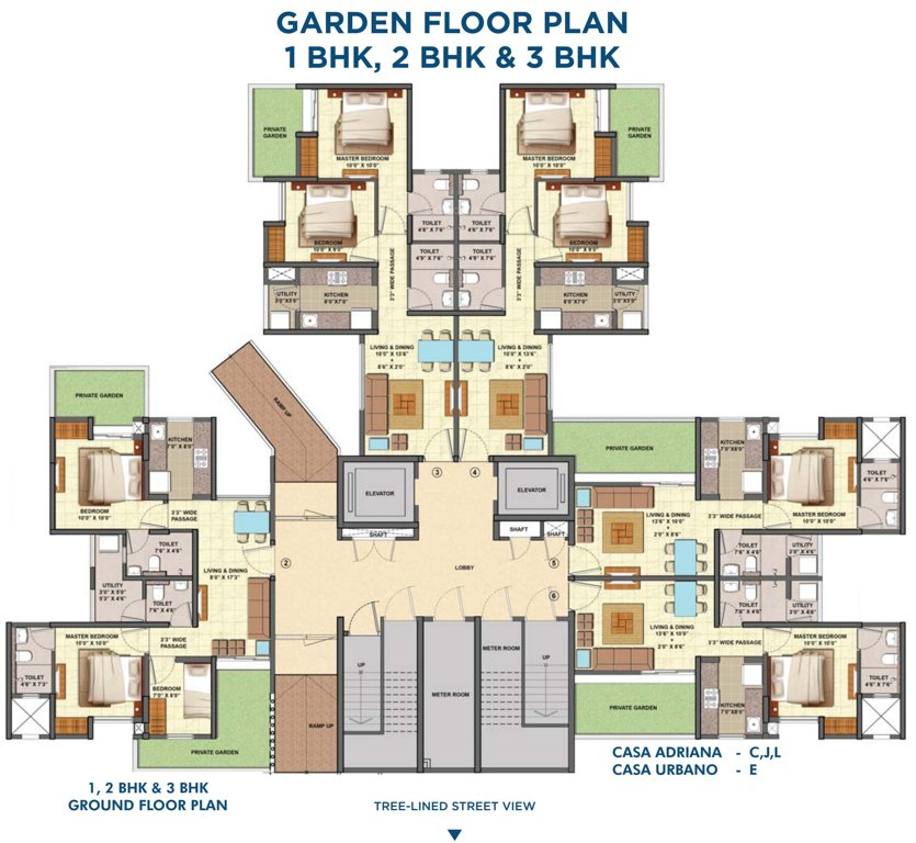 Images for Cluster Plan of Lodha Palava Codename Riverside
