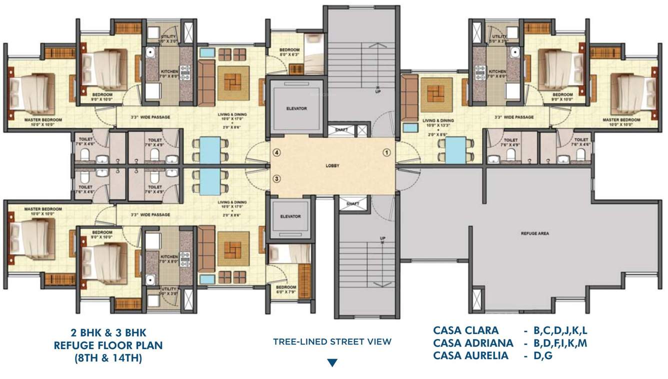 Images for Cluster Plan of Lodha Palava Codename Riverside