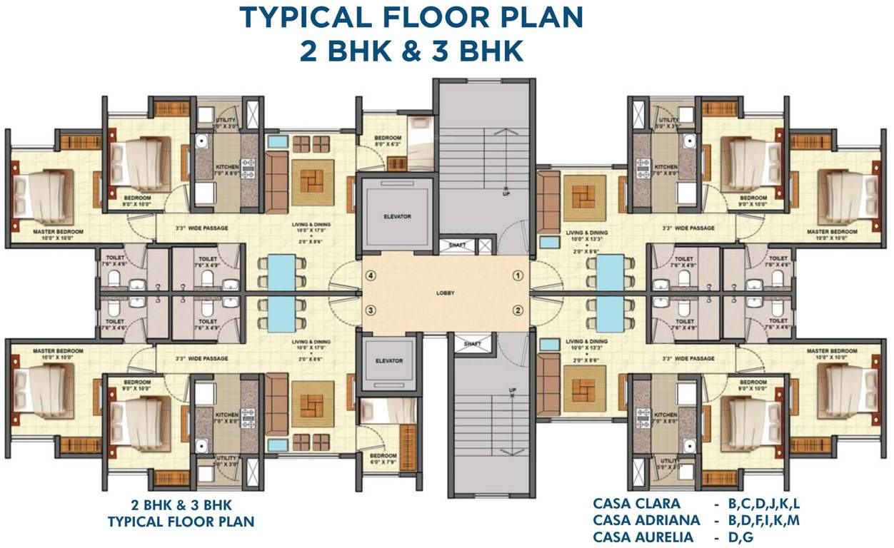 Images for Cluster Plan of Lodha Palava Codename Riverside