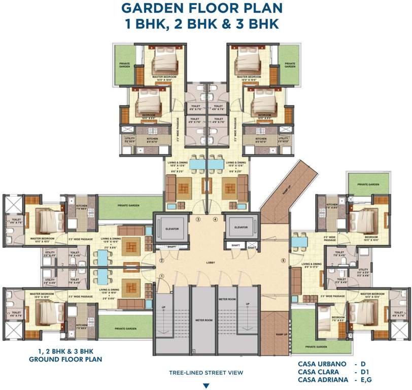 Images for Cluster Plan of Lodha Palava Codename Riverside