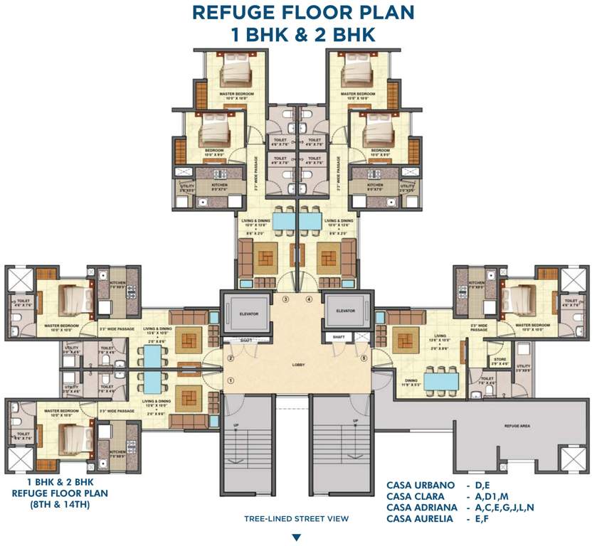 Images for Cluster Plan of Lodha Palava Codename Riverside