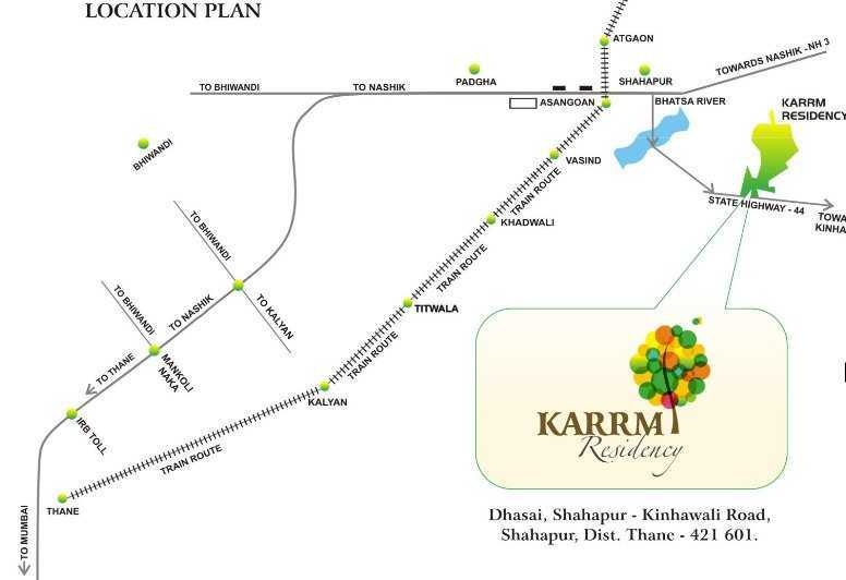  karrm residency 4 Location Plan
