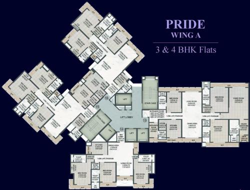 Images for Cluster Plan of Rajesh Raj Tattva Wing A B And E