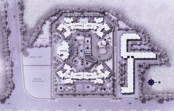 Images for Layout Plan of Rajesh Raj Tattva Wing A B And E