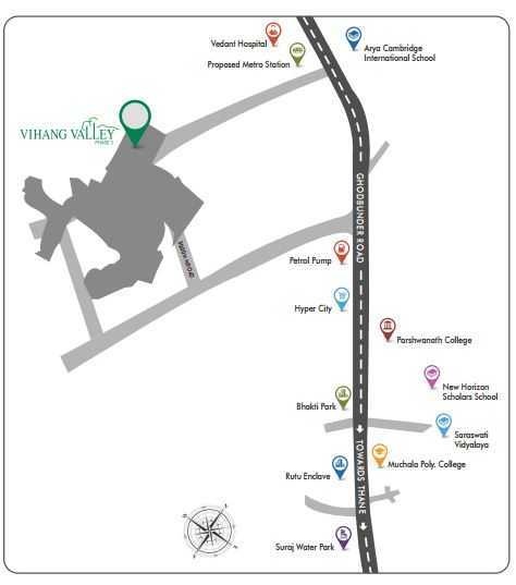 vihang-valley Location Plan