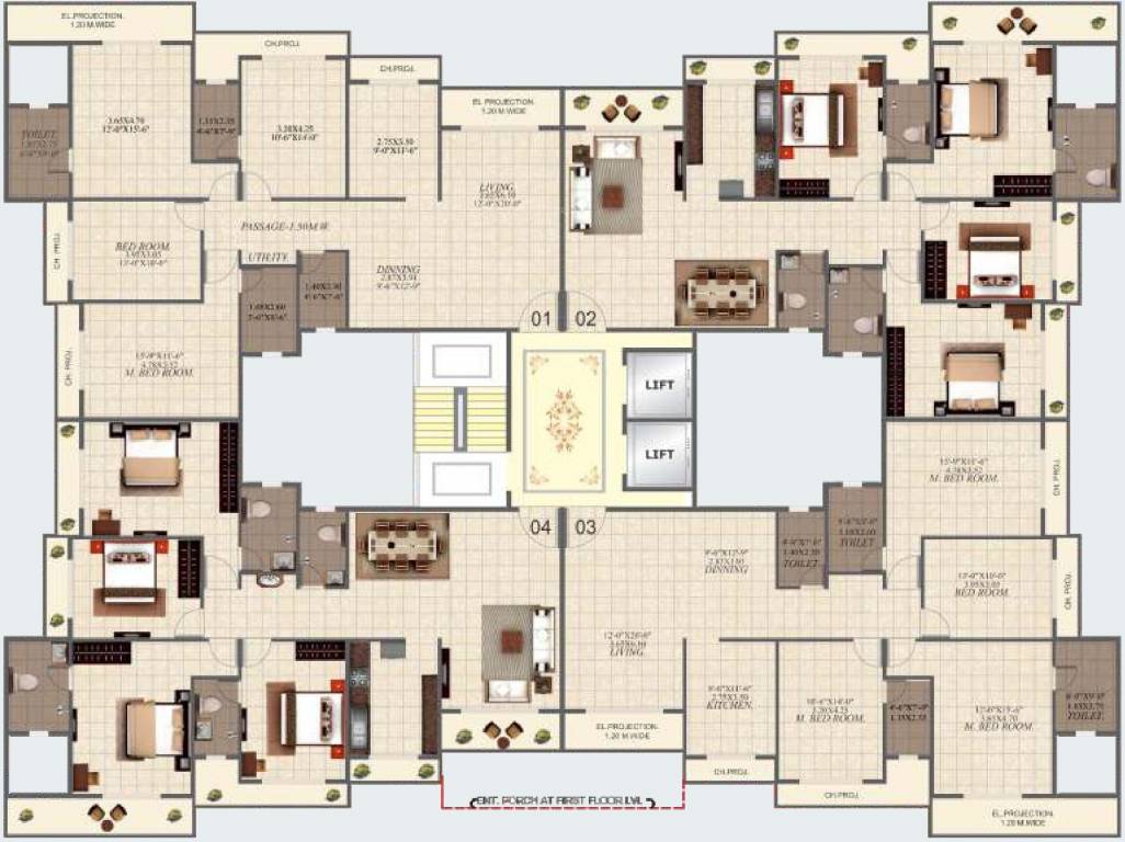 Images for Cluster Plan of Tharwani Solitaire Phase III