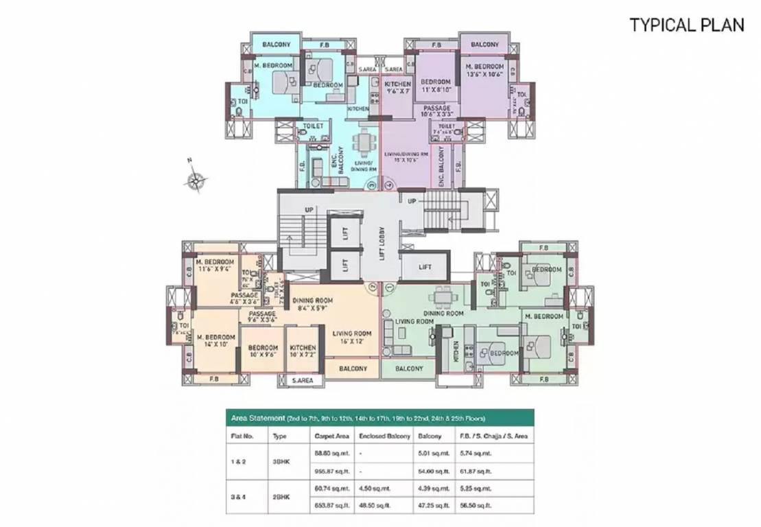  silver oak at prestige residency Silver Oak Cluster Plan