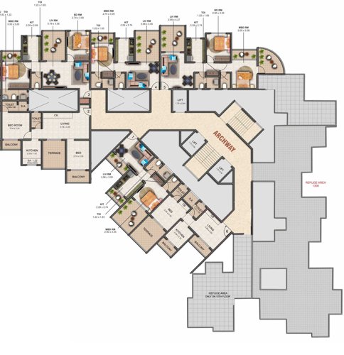 Images for Cluster Plan of Mohan Suburbia IV