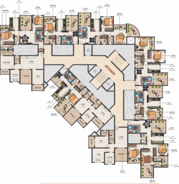 Images for Cluster Plan of Mohan Suburbia IV
