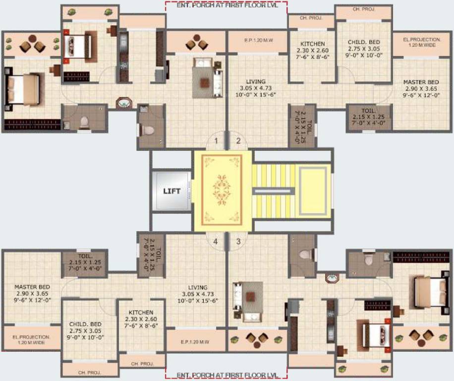Images for Cluster Plan of Tharwani Solitaire Phase II