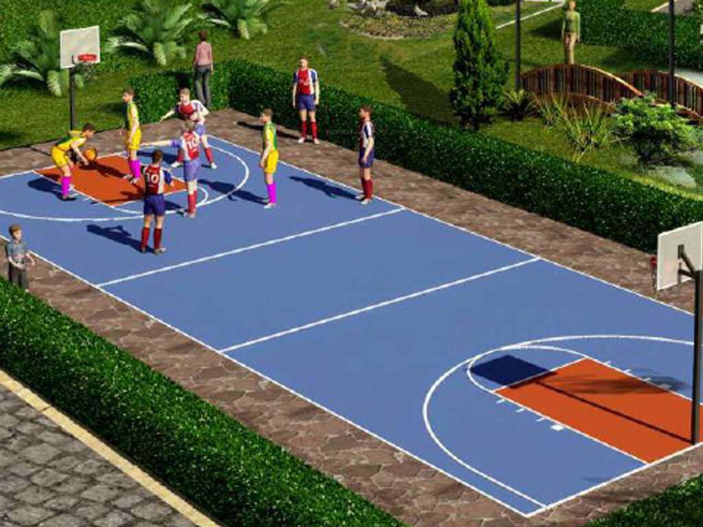  solitaire phase ii Basketball Court