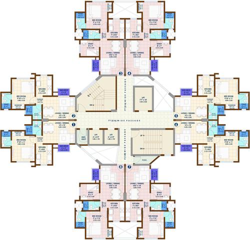 Images for Cluster Plan of Nirmal Lifestyle City Kalyan Spirit A