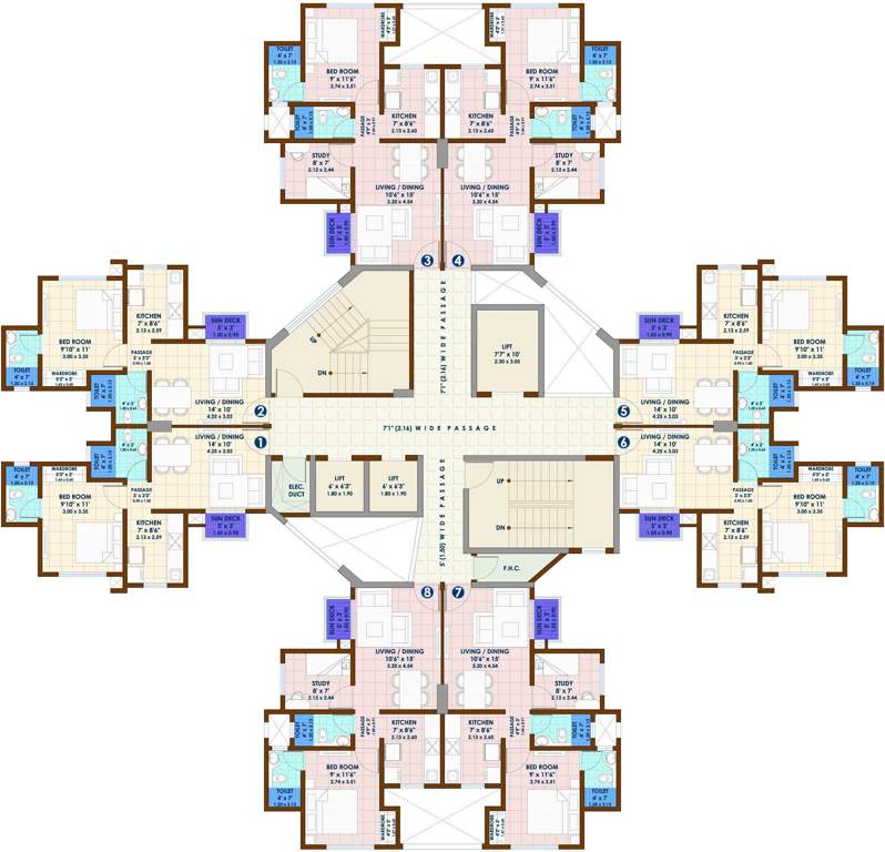 Images for Cluster Plan of Nirmal Lifestyle City Kalyan Spirit A