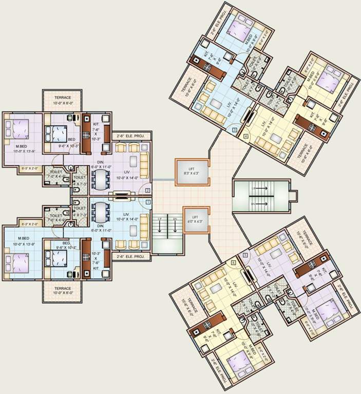 Images for Cluster Plan of Charms Heights Phase I B1 And B4