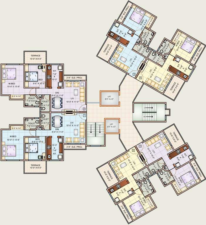 Images for Cluster Plan of Charms Heights Phase I B1 And B4