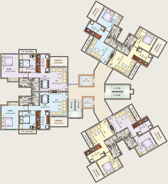 Images for Cluster Plan of Charms Heights Phase I B1 And B4